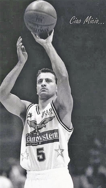 Blasi in maglia Fortitudo nella stagione 1994/95
